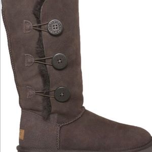 UGG Suede Button Triple II Boots